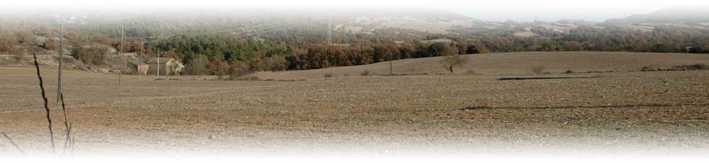 Vista del paisatge a la tardor