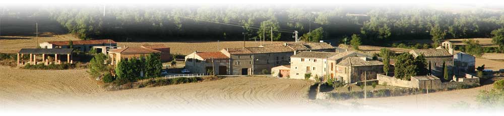 Vista del poble de Sant Pere de l’Arç